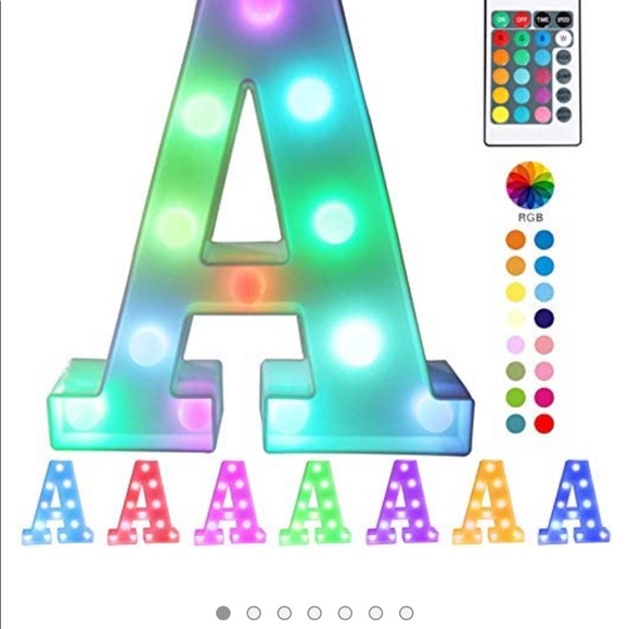 Other - 2/$15- “A” Marquee LED Letter